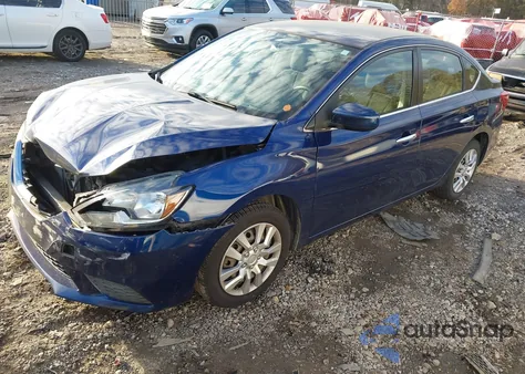 2016 Nissan Sentra Sv from USA, damaged, VIN 3N1AB7AP2GL668949
